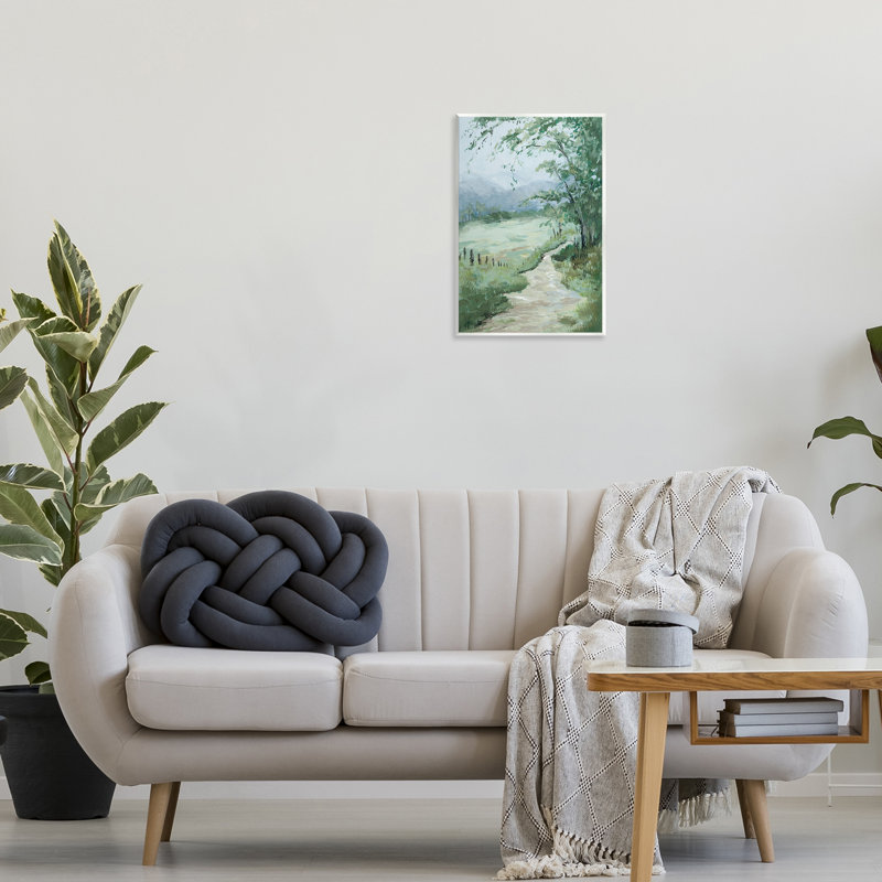  «Green Country Landscape» par Jacob Q, H 19 po x l 13 po