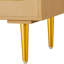 Commode d'appoint en bois avec 6 tiroirs