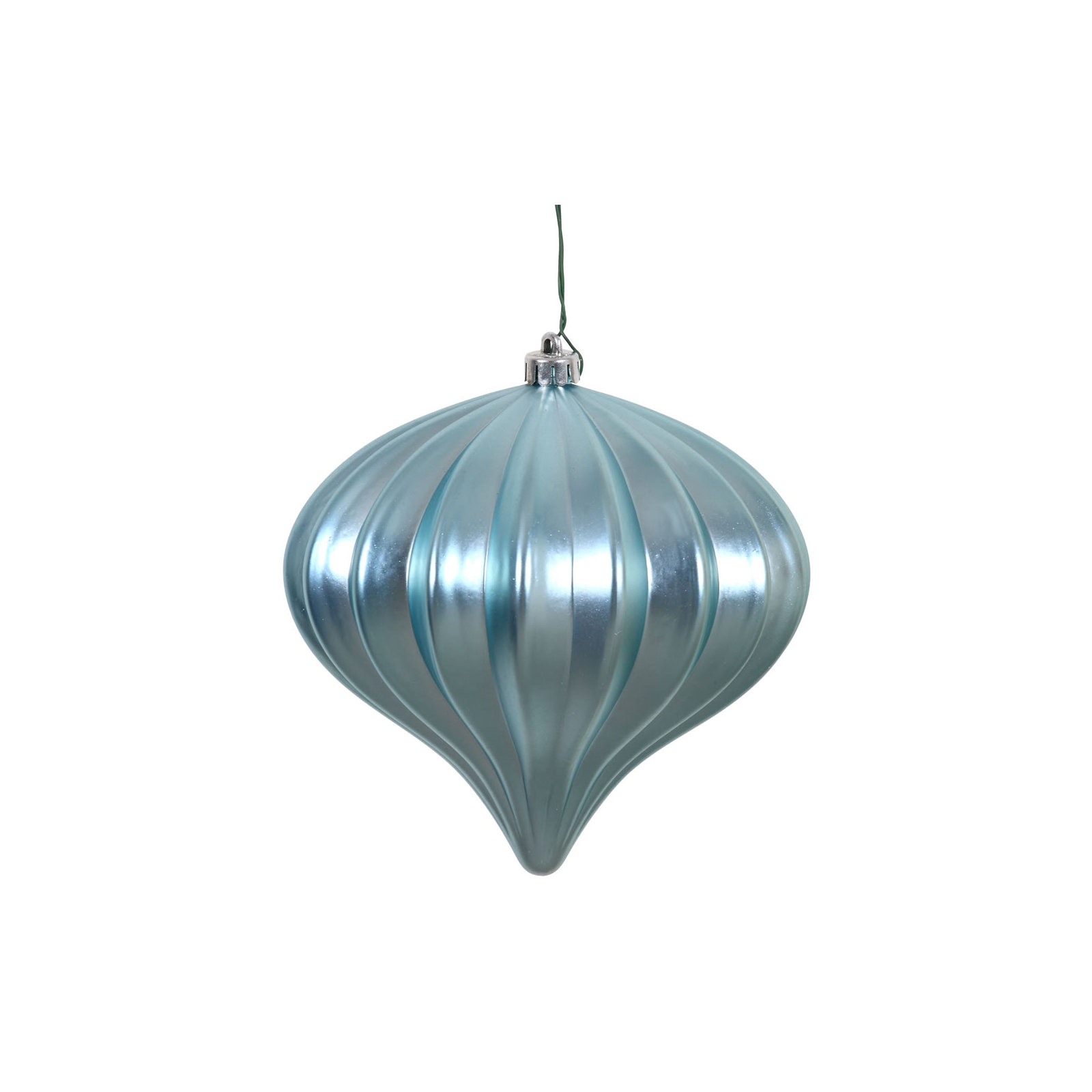 5.7" Onion Christmas Ornament UV, Baby Blue