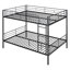 Lit superposé double au-dessus de double, noir-1000884680