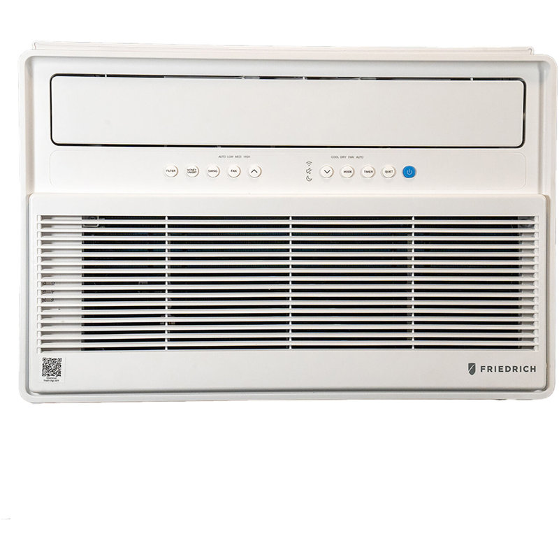 Climatiseur de fenêtre Wi-Fi connecté 18 000 BTU avec télécommande inclus