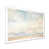 White Single Picture Framed
