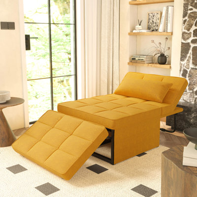 Chaliyah 71" Upholstered Convertible Sleeper Sofa