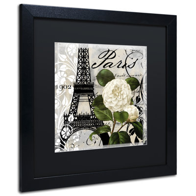 «Paris Blanc I», impression encadrée