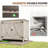 Garden Storage Shed,Wooden Outdoor Storage Cabinet,Garden Shed Potting Shed With Shelf And Double Doors-124923940