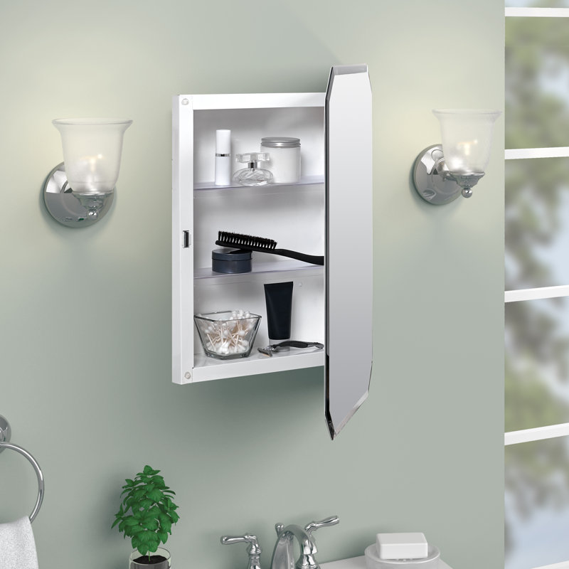 Armoire à pharmacie Danieljames, H 23,5 po x l 16,5 po x P 4,5 po, Droite
