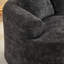 Causeuse incurvée, petit canapé en chenille avec 3 coussins, canapé profond pour appartement, salon, aucun assemblage requis-1511817542-1511817563