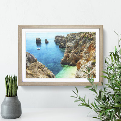 Coast of Portugal - Picture Frame Graphic Art