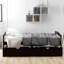 Lit plateforme simple avec deux tiroirs-1540560067
