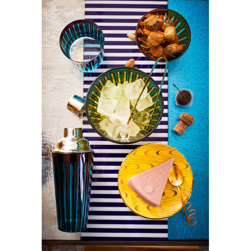 Fortuny Apollo Canape Plates (Set Of 4) - Yellow