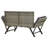 Eltje Steel Garden Bench-672236706