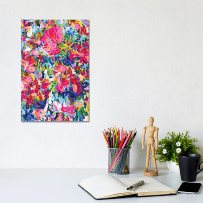 Bright Love by Heather Offord - Wrapped Canvas Print