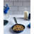 Granitestone Blue 5.5'' Nonstick Egg Pan with Rubber Grip Handle