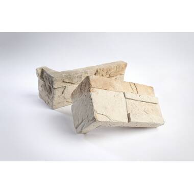 NextStone Panel de poliuretano de imitación de piedra – Country Ledgestone  – Teton Buff para mejoras del hogar/bricolaje (4 paneles por caja)