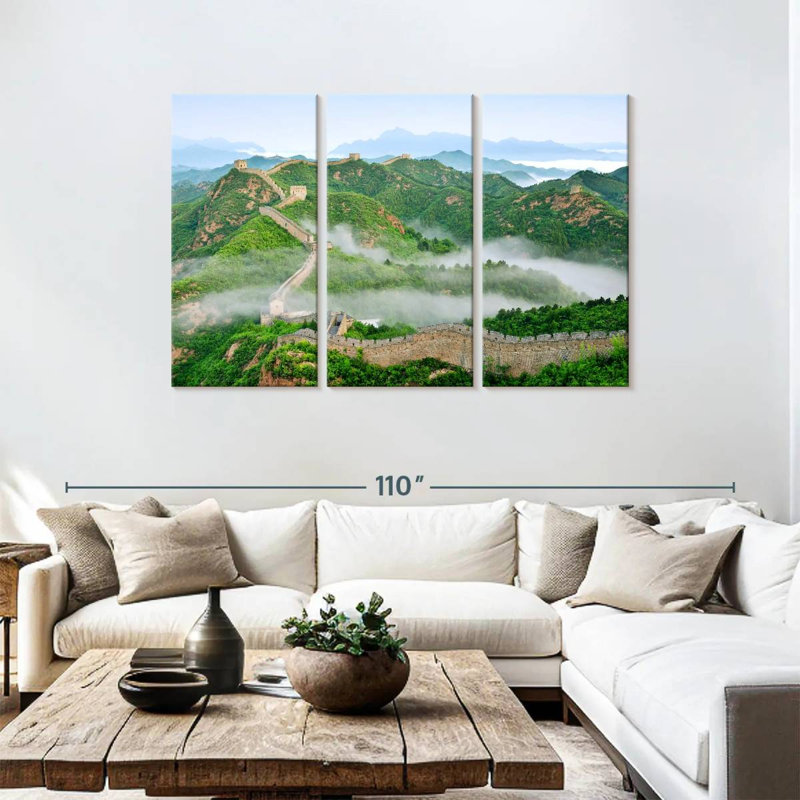 Sebbie Misty Great Wall, 48" H x 74" W