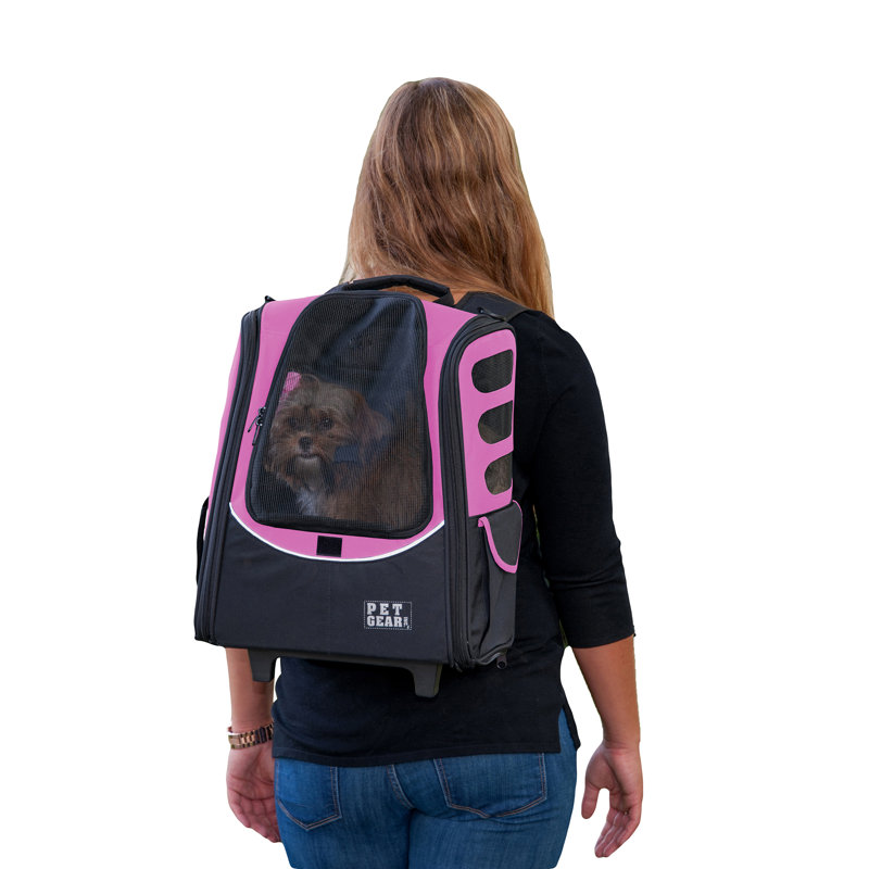 Nylon Pet Carrier, Pink