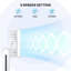 Handheld Mini Fan, Foldable USB Rechargeable Small Pocket Fan, Battery Operated Cooling Fan Cooler