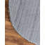 Tapis à poils longs couleur cendré Walshville-273320045