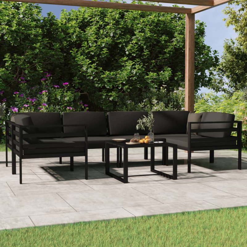 7 Piece Lounge Sectional Seating Group