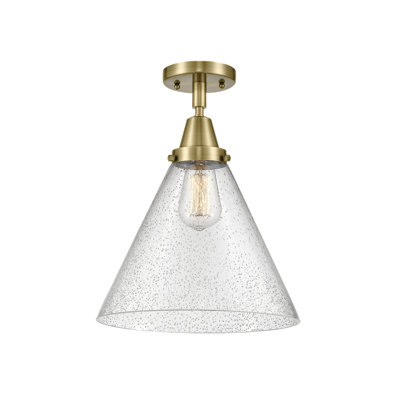 Plafonnier en verre
