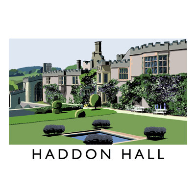 Haddon Hall by Richard O'Neil - Print