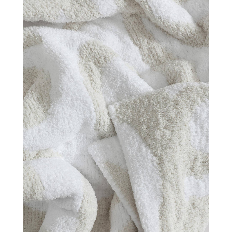Blanket, Cloud Gray/Off White, Queen
