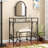 Cobbs 2-Piece Vanity Set With Adjustable Mirror and Upholstered Bench-51272925