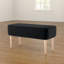 Milo Polyester Blend and Velvet Upholstered Bench-16869813-91388682