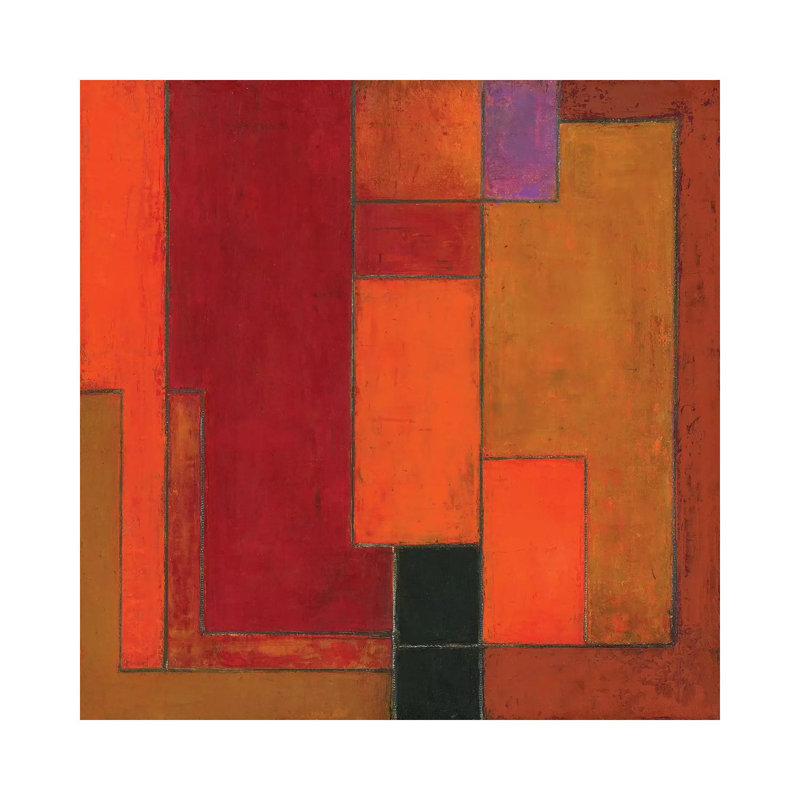 Carrot Top by Stephen Cimini - Painting on Canvas, Wrapped Canvas, 30.48 cm H x 30.48 cm W