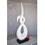 Sculpture Modern Art Eternity en résine sur une base: 13 po x 7 po x 42 po-1464466490