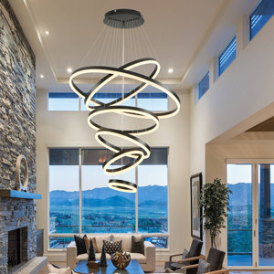 Divo LED Geometric Chandelier