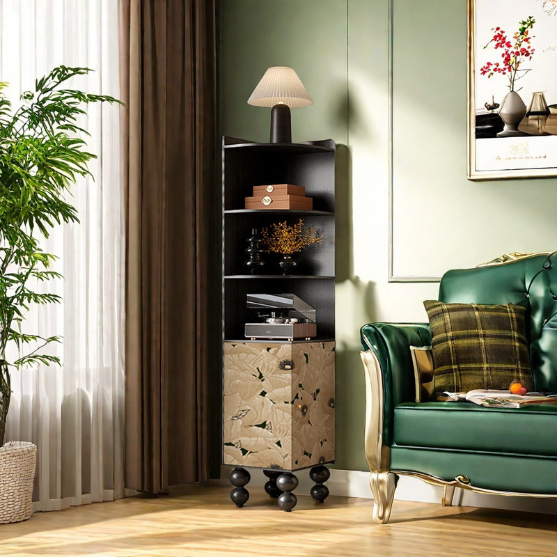 Bibliothèque de style français rétro