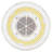 100 Watt (500 Watt Equivalent) LED, Dimmable Light Bulb Base-65548727