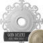 38 3/8 po x P 6 5/8 po x P 2 7/8 po médaillon de plafond Orléans (pour auvents jusqu'à 8 1/4 po)-28582871