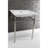 Kingston Brass Edwardian 25-Inch Ceramic Console Sink with Brass Legs (4-Inch, 3-Hole)-50890467