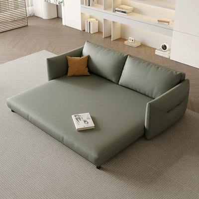 Canapé-lit en similicuir Loveseat