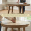 42”-58” Expandable Dining Table For 6 - Round Wood Table With Durable X-Base-1129386760