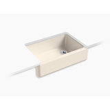 Whitehaven® 33" x 22" Self-Trimming Under-Mount Single-Bowl Kitchen Sink with Tall Apron