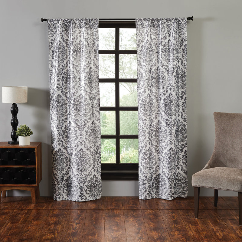 Ensemble de rideaux 2 pièces Danika, 28 po x 84 po