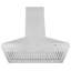 48" KL3 400 CFM Convertible Island Range Hood in Brushed Stainless Steel