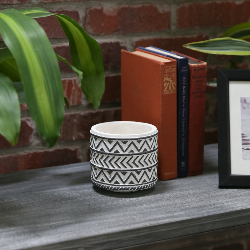 Dianna Pot Planter, 4.25" H x 4.5" W x 4.5" D