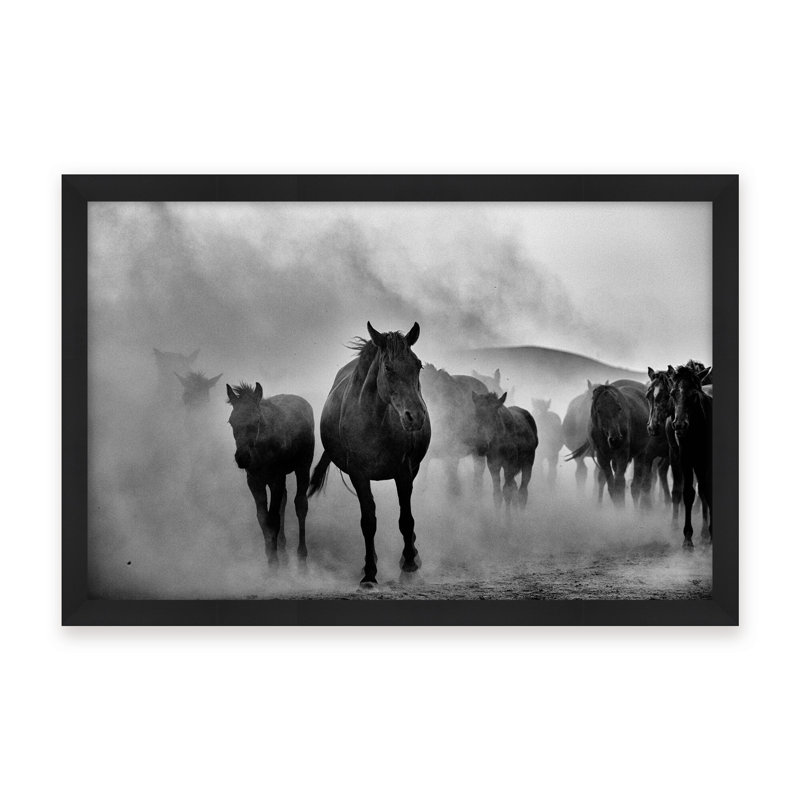 Nature Inspired Untitled by  - Picture Frame Photograph on Paper, Framed Canvas, 16" H x 24" W x 2.375" D, White
