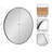 Anacleta Metal Round Mirror  Diameter-1123336937-1121501348