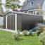 Remise de rangement extérieure avec 3 portes verrouillables-114626286
