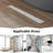 Long Rectangular Linear Shower Drain With Square Pattern Drain Cover And Hair Catcher,Stainless Steel,Brushed Nickel