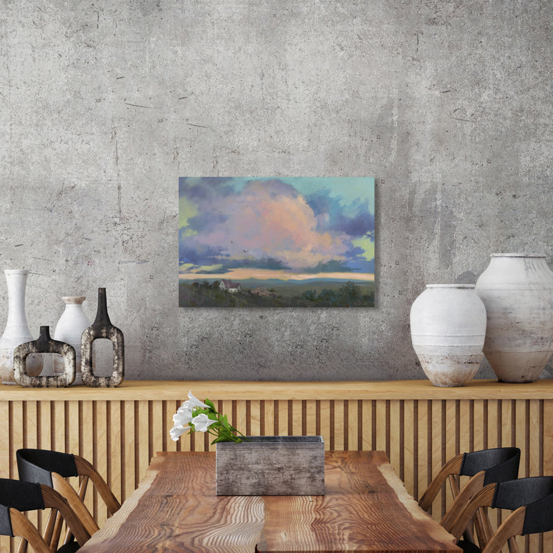 «Still Of The Evening», reproduction d'art sur toile tendue, H 20 po x l 30 po