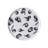 Olive Market 8.5" Bone China Appetizer Plate