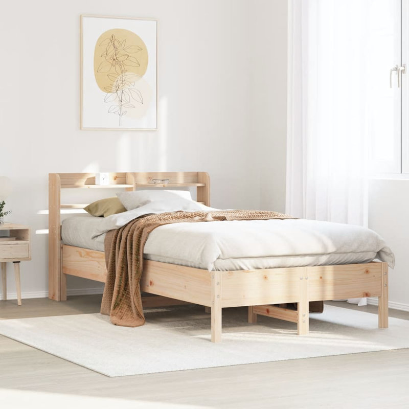 Storage Bed, Brown, Super King (6')