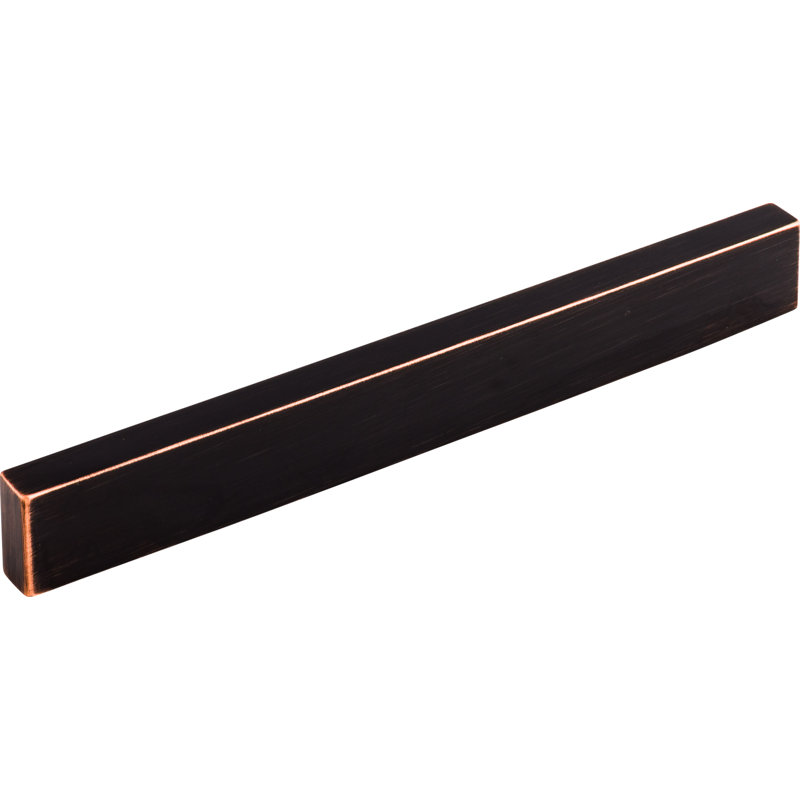 Modern Metro Finger Pull, Tuscan Bronze, 8" Center to Center