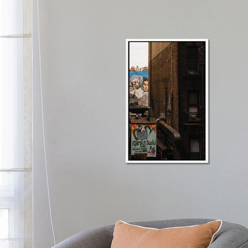 Highline View VIII by Bethany Young - Print on Canvas, White Framed, 66.04cm H x 45.72cm W x 3.81cm D